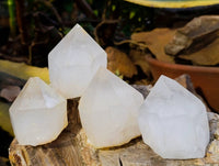 Natural Quartz Crystals And Clusters x 12 From Madagascar