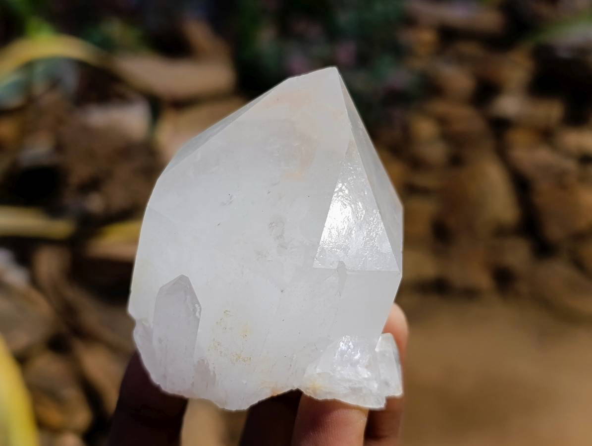 Natural Quartz Crystals And Clusters x 12 From Madagascar - Toprock Gemstones and Minerals 