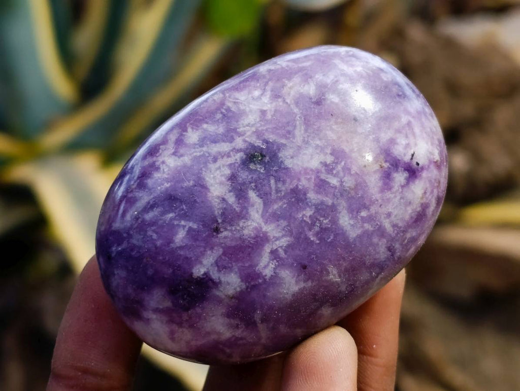 Polished Lepidolite Free Forms x 12 From Zimbabwe - Toprock Gemstones and Minerals 