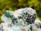 Natural Drusy Coated Chrysocolla with Malachite x 3 From Lupoto Mine, Congo - Toprock Gemstones and Minerals 