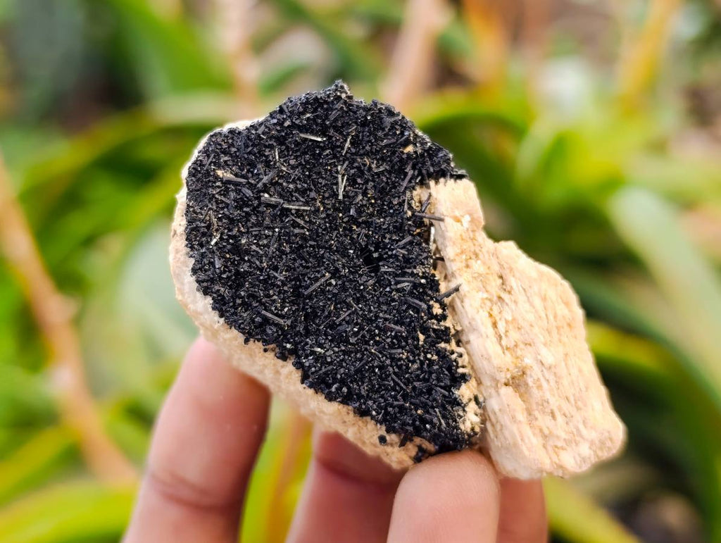 Natural Schorl Black Tourmaline Specimens x 35 From Erongo, Namibia - Toprock Gemstones and Minerals 