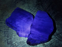 Polished On One Side Watermelon Fluorite x 6 From Uis, Namibia