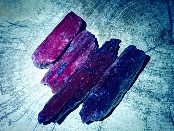 Natural Kyanite Crystals x 1.9 Kg Lot From Karoi, Zimbabwe