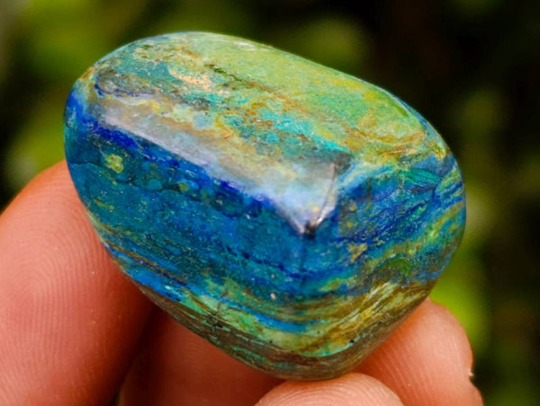 Polished Azurite And Flower Banded Malachite Free Forms x 70 From Congo