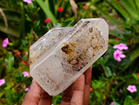 Polished Smokey Quartz Crystals x 3 From Madagascar
