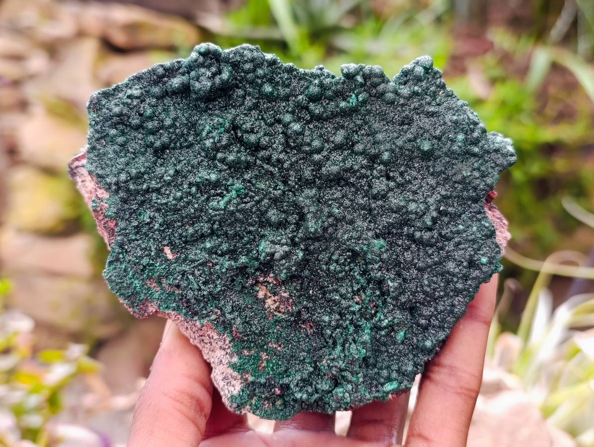 Natural Crystalline Malachite Specimens x 2 From Tenke Fungurume, Congo - Toprock Gemstones and Minerals 