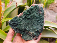 Natural Crystalline Malachite Specimens x 2 From Tenke Fungurume, Congo