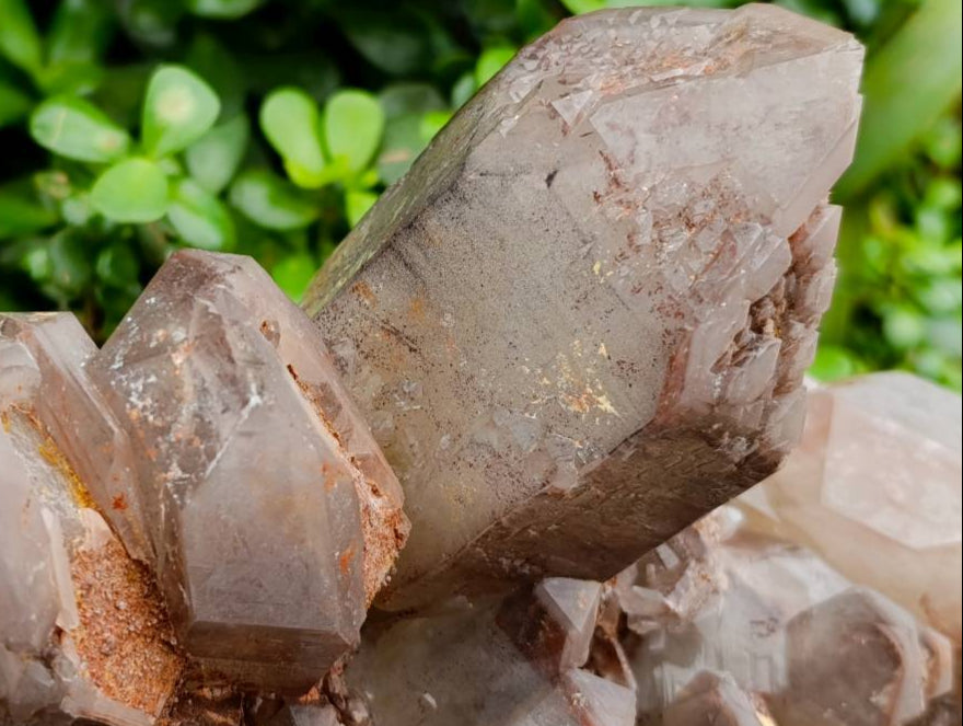 Natural Red Hematoid Quartz Cluster x 1 From Karoi, Zimbabwe - Toprock Gemstones and Minerals 