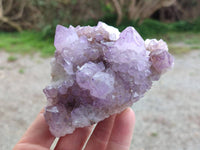 Natural Sunburst Amethyst  Spirit Quartz Clusters x 3 From Boekenhouthoek, South Africa