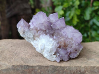 Natural Sunburst Amethyst  Spirit Quartz Clusters x 3 From Boekenhouthoek, South Africa