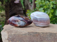Polished Red Sashe River Agate Free Forms x 23 From Sashe River, Zimbabwe