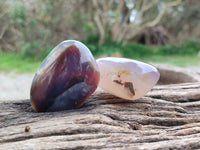 Polished Red Sashe River Agate Free Forms x 23 From Sashe River, Zimbabwe