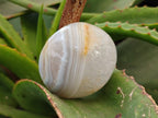 Polished Banded Agate Galets x 12 From Madagascar - Toprock Gemstones and Minerals 