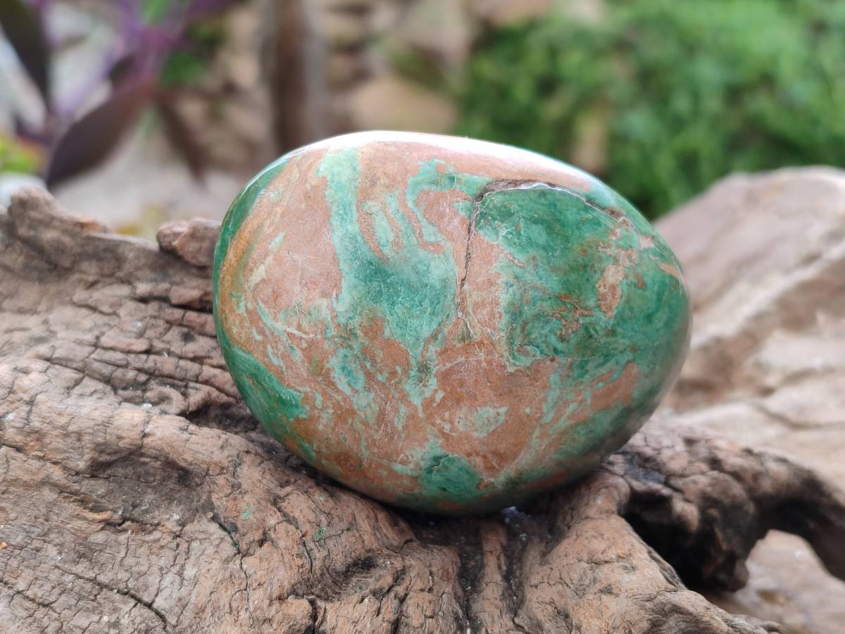 Polished Large Verdite Palm Stones x 12 From Zimbabwe - Toprock Gemstones and Minerals 