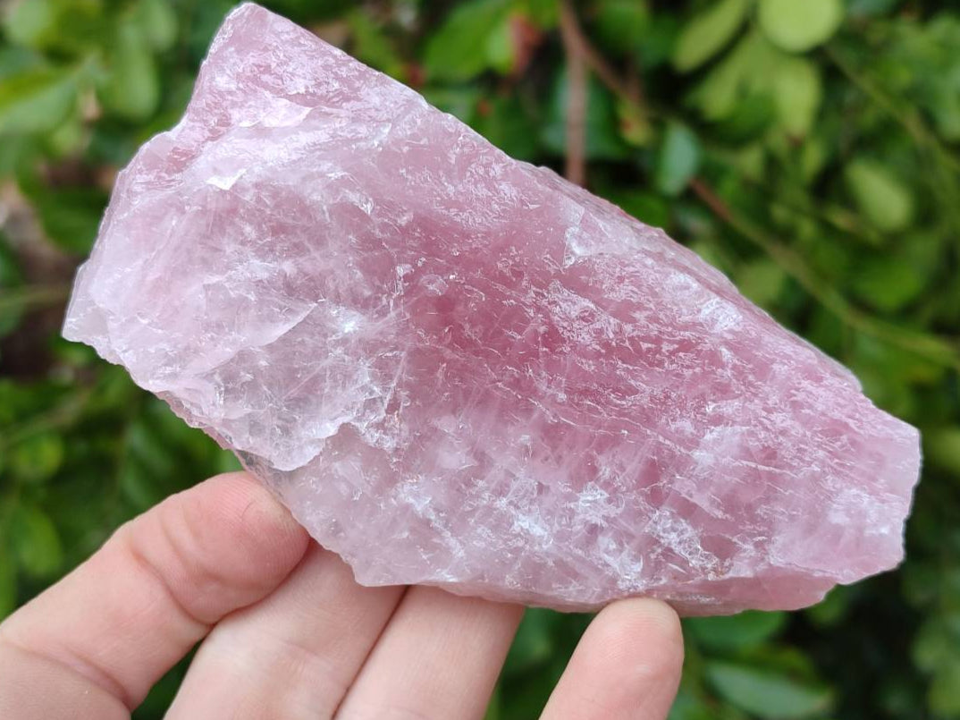 Natural Cobbed Rose Quartz Specimens x 4 From Northern Cape, South Africa - Toprock Gemstones and Minerals 
