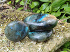 Polished Labradorite Galets x 12 From Tulear, Madagascar - Toprock Gemstones and Minerals 