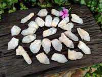 Natural Cascading Candle Quartz Crystals x 53 From Antsirabe, Madagascar