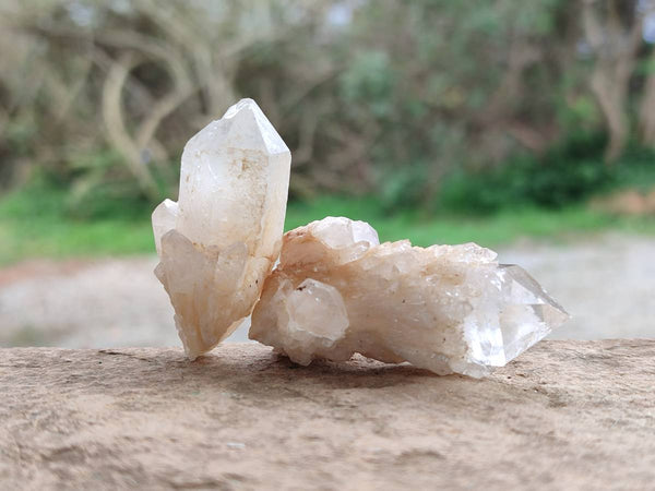 Natural Cascading Candle Quartz Crystals x 53 From Antsirabe, Madagascar