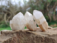 Natural Cascading Candle Quartz Crystals x 53 From Antsirabe, Madagascar