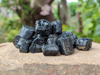 Natural Black Tourmaline Crystals x 2.8 Kg From Zimbabwe