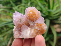 Natural Ametrine Spirit Quartz Clusters x 12 From Boekenhouthoek, South Africa