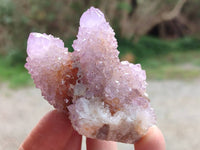 Natural Ametrine Spirit Quartz Clusters x 12 From Boekenhouthoek, South Africa
