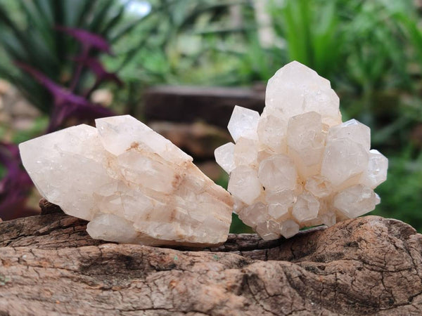 Natural Cascading Candle Quartz Clusters x 24 From Antsirabe, Madagascar