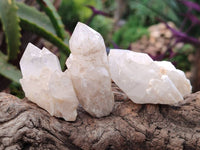 Natural Cascading Candle Quartz Clusters x 24 From Antsirabe, Madagascar