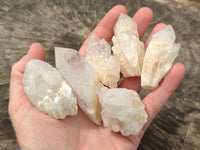 Natural Cascading Candle Quartz Clusters x 24 From Antsirabe, Madagascar