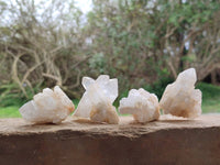 Natural Cascading Candle Quartz Clusters x 24 From Antsirabe, Madagascar