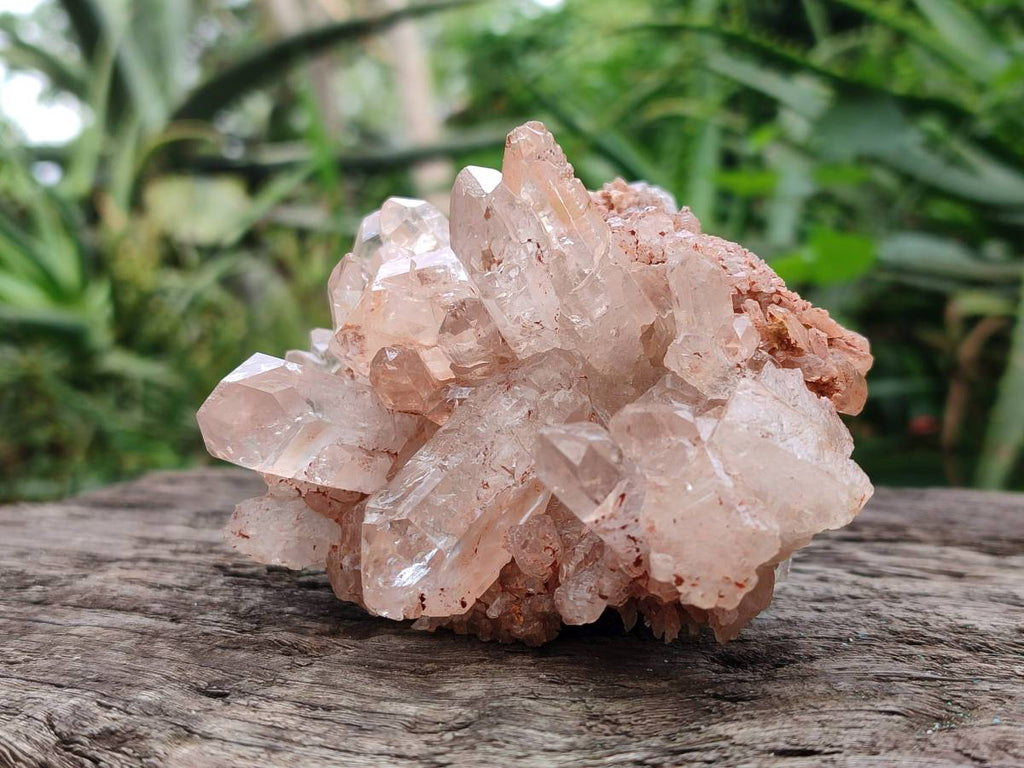 Natural Quartz Clusters x 2 From Mpika, Zambia - Toprock Gemstones and Minerals 