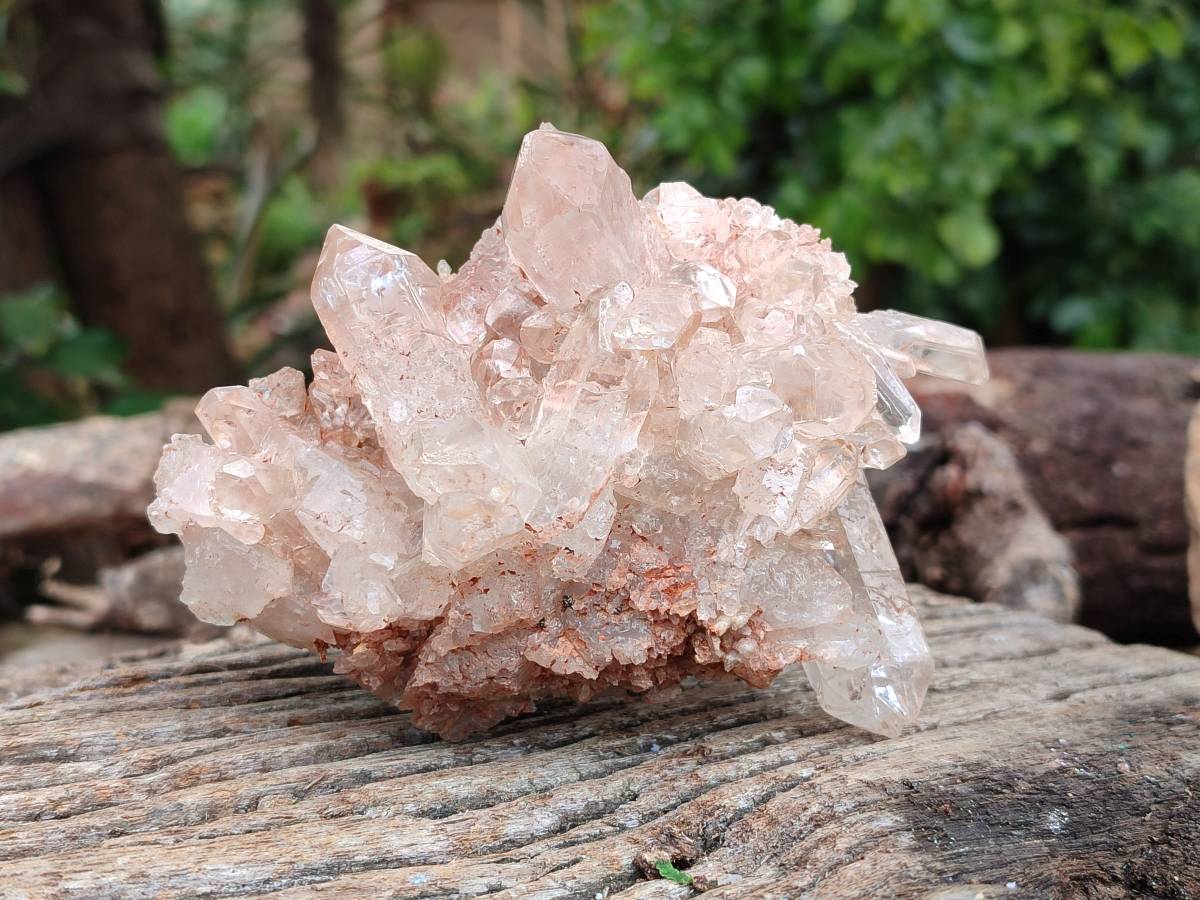 Natural Quartz Clusters x 2 From Mpika, Zambia - Toprock Gemstones and Minerals 