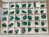 Polished Dioptase Free Forms x 35 From Likasi, Congo