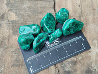 Polished Dioptase Free Forms x 35 From Likasi, Congo