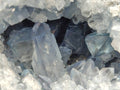 Natural Blue Celestite Geode Specimen x 1 From Sakoany, Madagascar - Toprock Gemstones and Minerals 