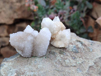 Natural White Spirit Quartz Crystals x 35 From Boekenhouthoek, South Africa