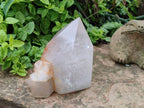 Polished Large Clear Quartz Crystal x 1 From Madagascar - Toprock Gemstones and Minerals 