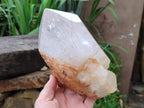 Polished Large Clear Quartz Crystal x 1 From Madagascar - Toprock Gemstones and Minerals 