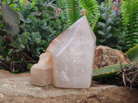 Polished Large Clear Quartz Crystal x 1 From Madagascar