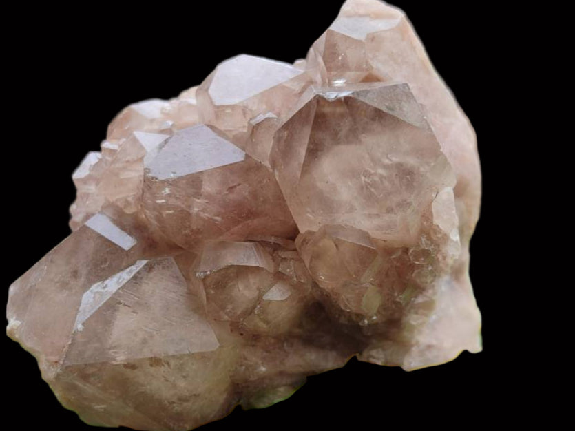 Natural Selected Luena Smokey Phantom Quartz Clusters and Crystals x 12 From Congo - Toprock Gemstones and Minerals 