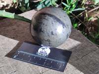 Polished Basalt Pharaoh Stone Spheres x 3 From Iron Duke Mine, Zimbabwe