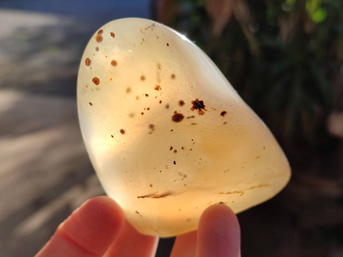 Polished Banded Agate Standing Free Forms x 6 From Madagascar - Toprock Gemstones and Minerals 