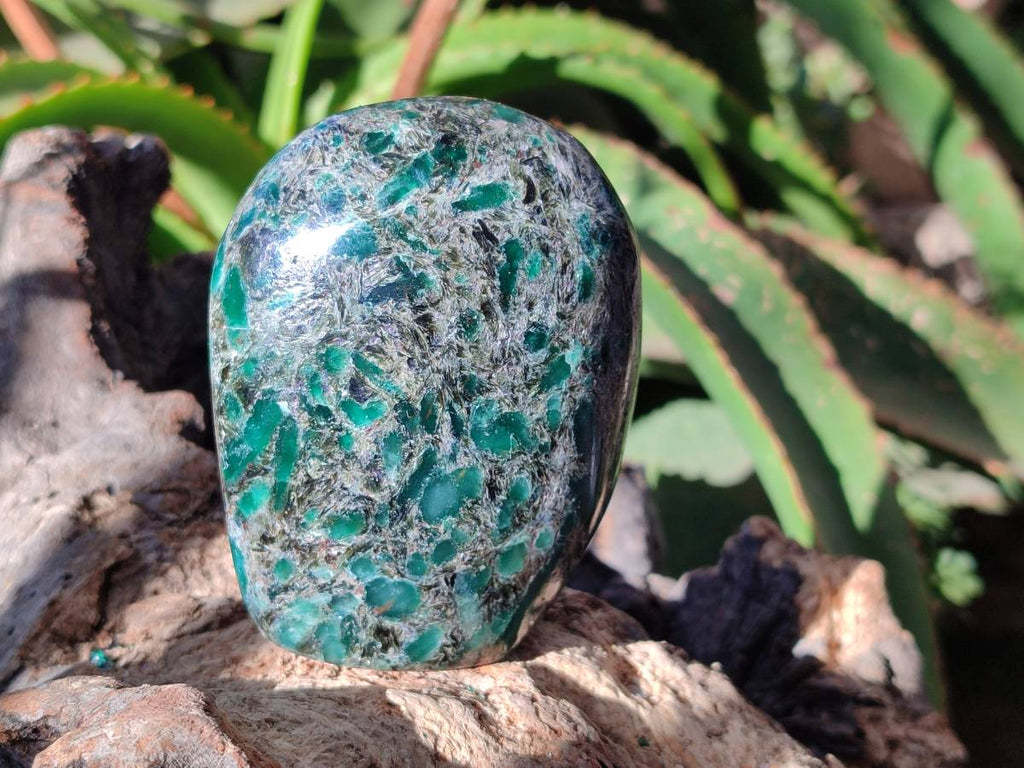 Polished Emerald Mica 'Mutokolite' Standing Free Forms x 4 From Mutoko, Zimbabwe - Toprock Gemstones and Minerals 