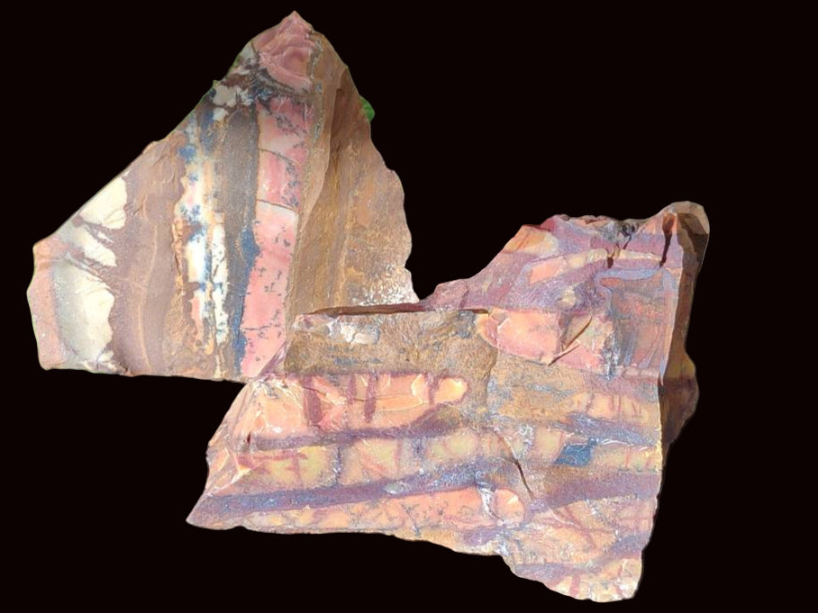 Natural Nguni Jasper Cobbed Specimens x 28 From Northern Cape, South Africa - Toprock Gemstones and Minerals 