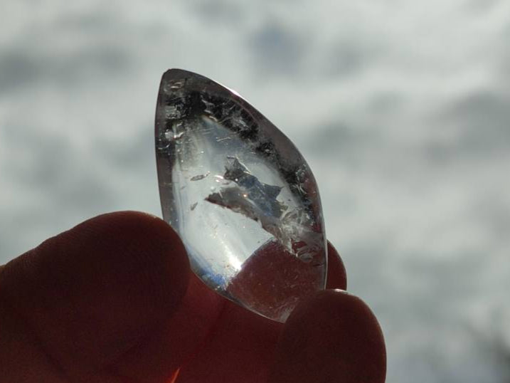Polished Clear Quartz Crystal, Angel Tears x 35 From Madagascar - Toprock Gemstones and Minerals 