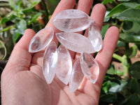 Polished Clear Quartz Crystal, Angel Tears x 35 From Madagascar