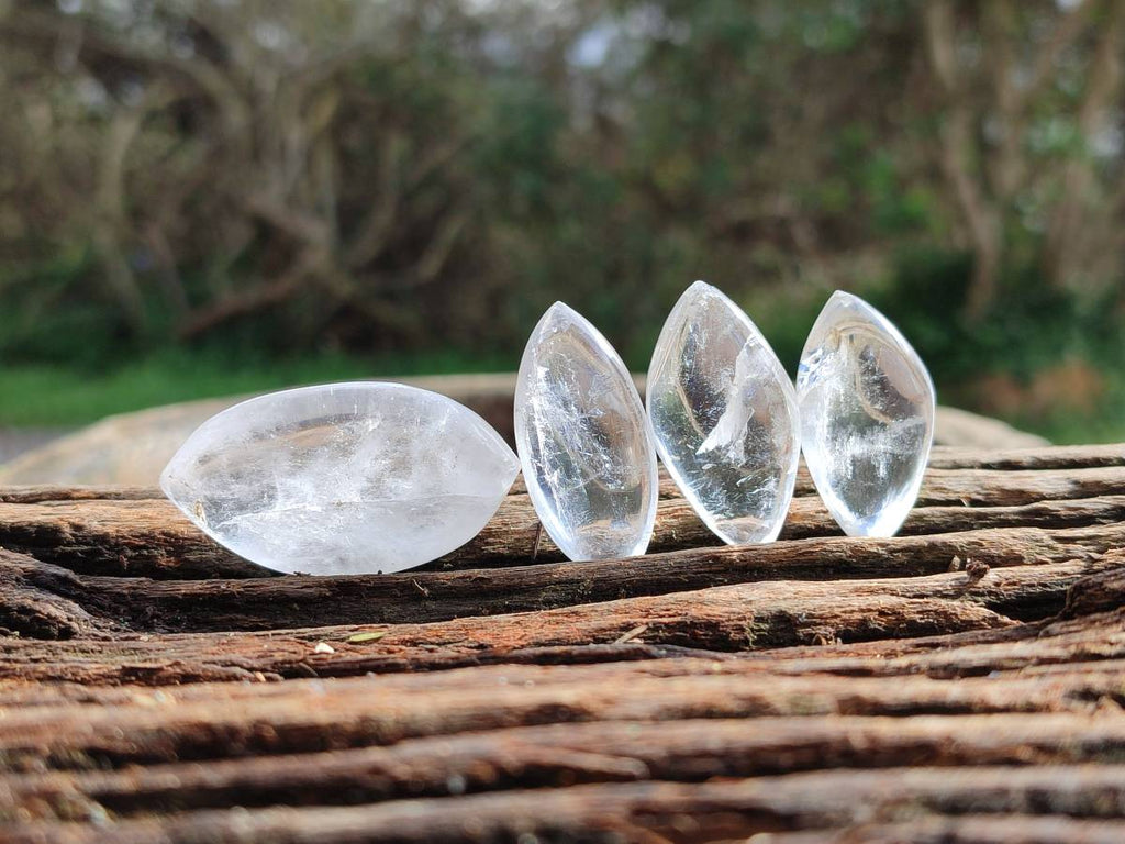 Polished Clear Quartz Crystal, Angel Tears x 35 From Madagascar - Toprock Gemstones and Minerals 