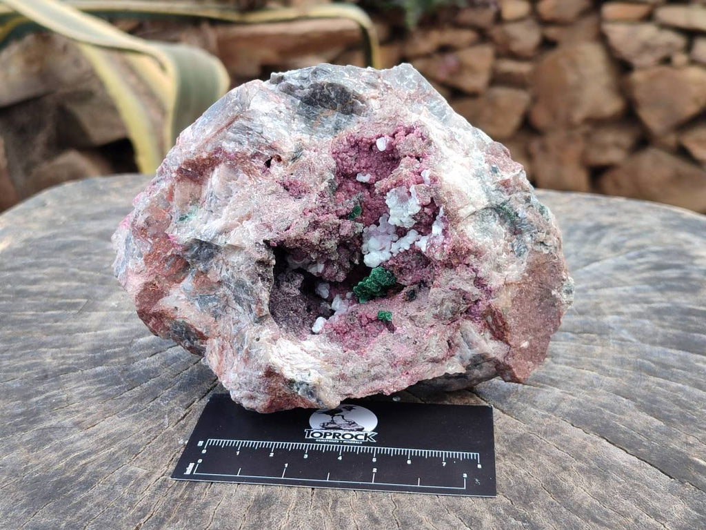 Natural Salrose with Malachite and Kaolinite Specimens x 2 From Kakanda, Congo - Toprock Gemstones and Minerals 