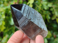 Polished Smokey Quartz Crystals x 4 From Zomba, Malawi