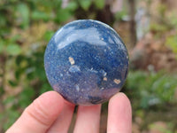 Polished Lazulite Galets x 12 From Madagascar
